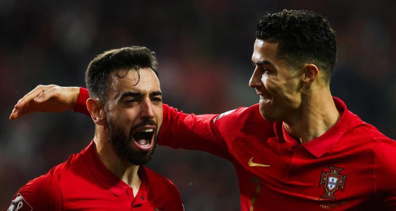  - Portugal : la poignée de main très fraîche entre Bruno Fernandes et Cristiano Ronaldo (Vidéo)
