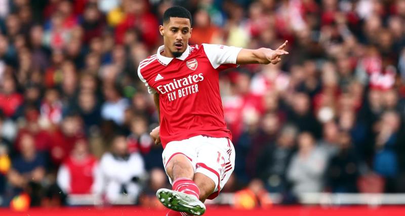  - Arsenal : un coéquipier de Saliba l’encense avec des mots forts !