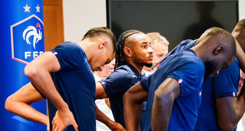  - Équipe de France : Nkunku quitte l’entraînement du jour en boitant ! 