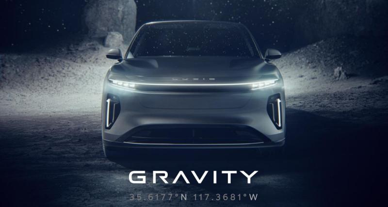  - Lucid : premières images du SUV Gravity