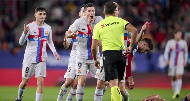  - FC Barcelone : Lewandowski connaît sa sanction