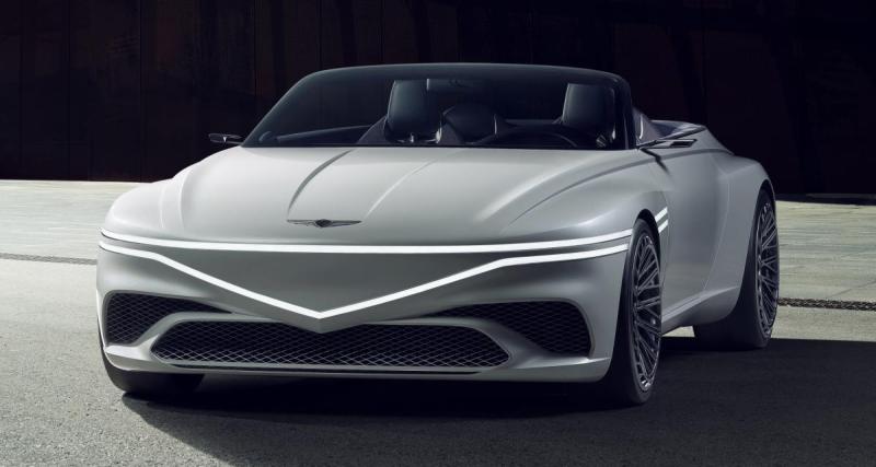  - Genesis X Convertible (2022) : luxueux et aérodynamique, ce cabriolet est 100% électrique