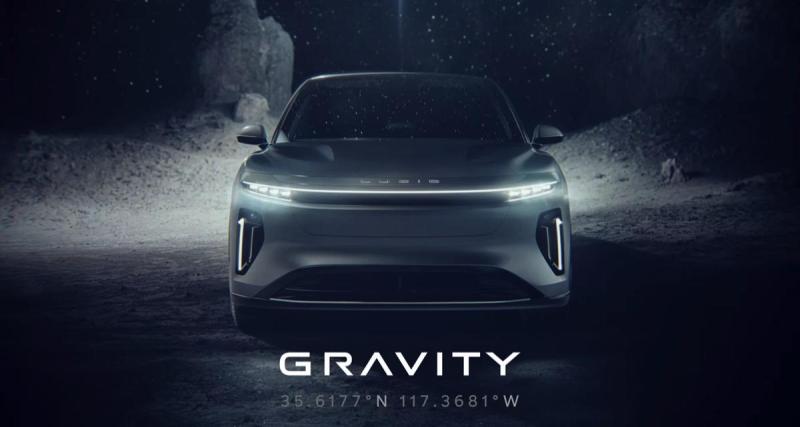  - Lucid annonce la sortie d’un SUV électrique et luxueux à sept places, le Gravity