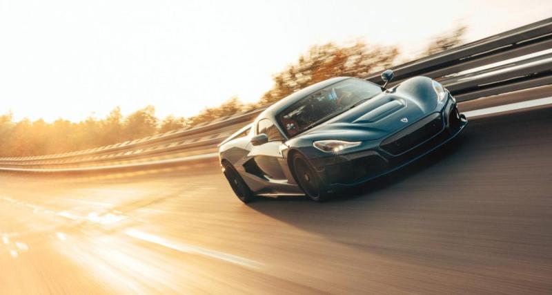  - 412 km/h pour la Rimac Nevera