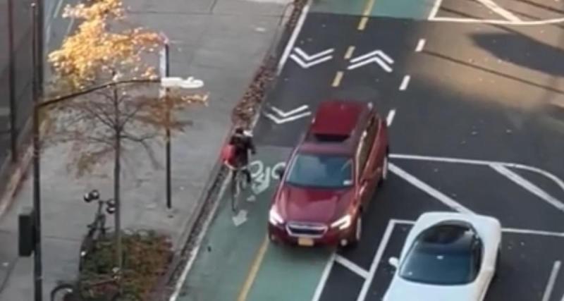  - Rouler sur la piste cyclable reste le meilleur moyen de ne pas être gêné par les embouteillages