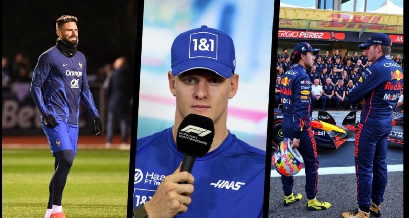  - Les Bleus au complet, une retraite de Giroud, un pilote de F1 saute, Red Bull règle un clash, ... Toutes les infos sports du jour !