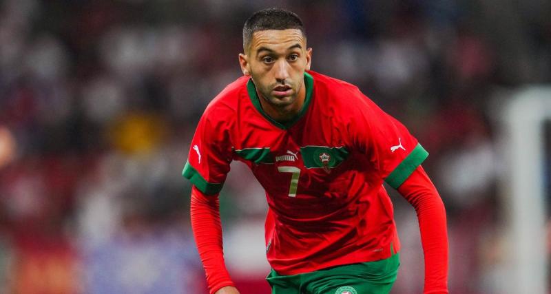  - Maroc : Hakim Ziyech marque depuis le milieu de terrain contre la Géorgie !