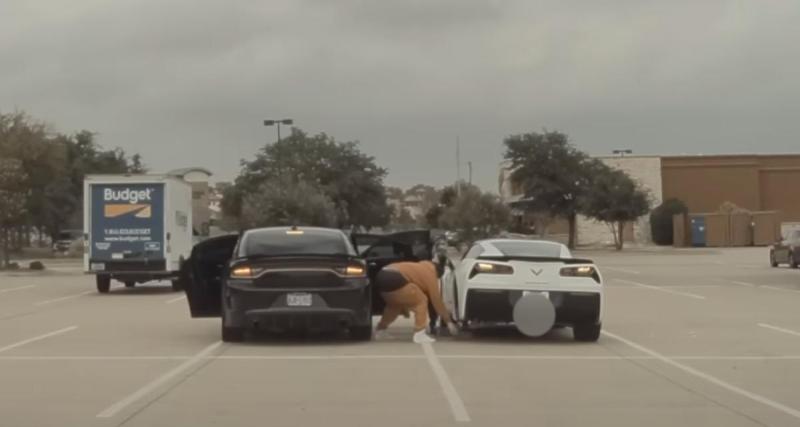  - Ces voleurs repartent avec la roue d’une Corvette en moins de 60 secondes, les rois du pit-stop ?