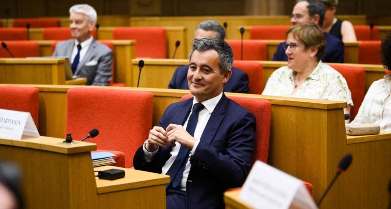  - Équipe de France : Gérald Darmanin représentant de la France à la cérémonie d'ouverture du Mondial