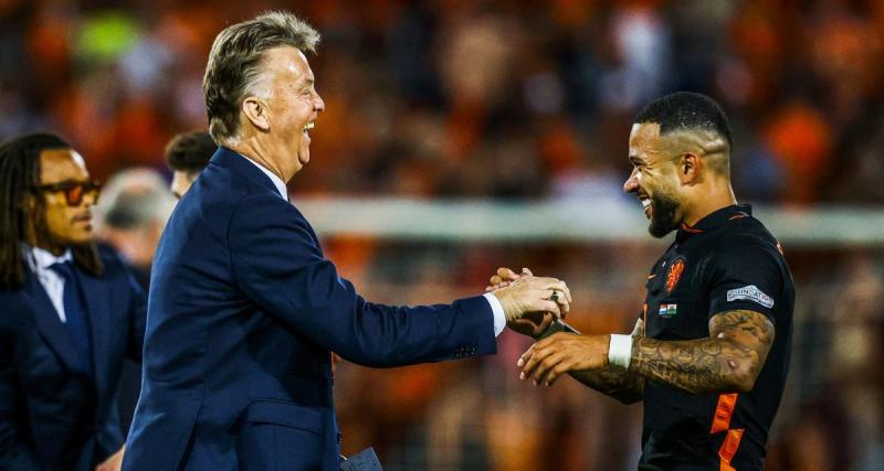  - Louis van Gaal annonce que Memphis Depay ne jouera pas contre le Sénégal 