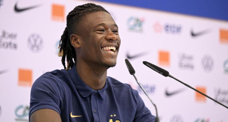  - Bleus : Eduardo Camavinga ne participe pas à l’entrainement par précaution