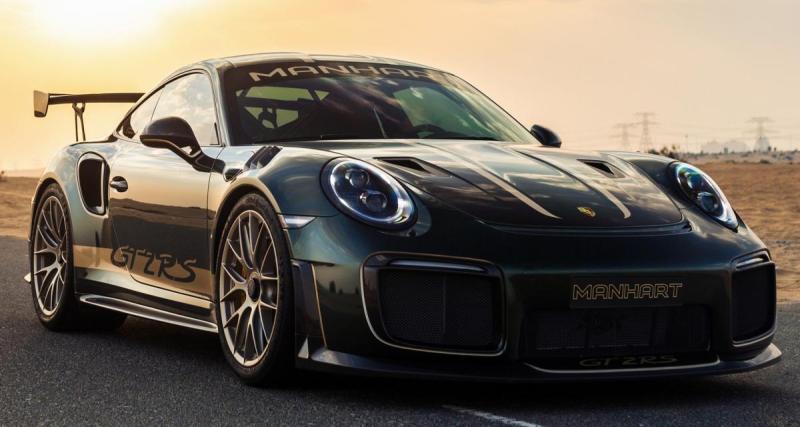  - Manhart TR 900 (2022) : la Porsche 911 GT2 RS devient une véritable supercar qui frise les 1 000 chevaux