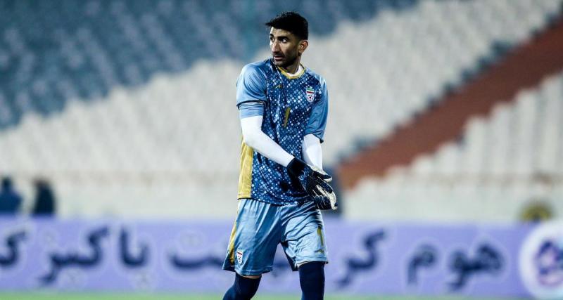 - Angleterre - Iran : après un KO terrible et un nez explosé, le gardien iranien obligé de sortir