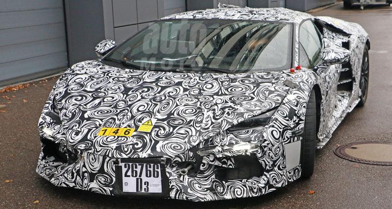  - Future Lamborghini Aventador : de nouvelles infos grâce aux prototypes