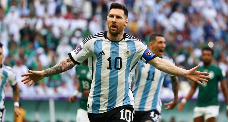  - Argentine - Arabie saoudite : l'Albiceleste galère mais mène à la pause grâce à Messi