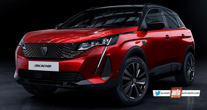  - Peugeot 3008 (2024) : quel look pour la prochaine génération ?