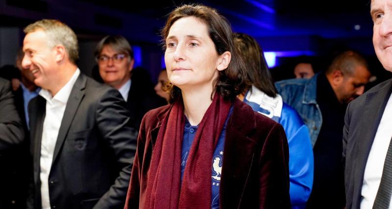  - Équipe de France : Amélie Oudéa-Castéra réagit au geste de protestation des joueurs allemands 