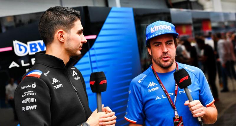  - Alpine : le constant très fort d'Ocon sur sa supériorité face à Fernando Alonso cette saison