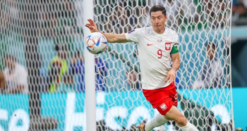  - Pologne - Arabie Saoudite : les larmes de Lewandowski après son but !