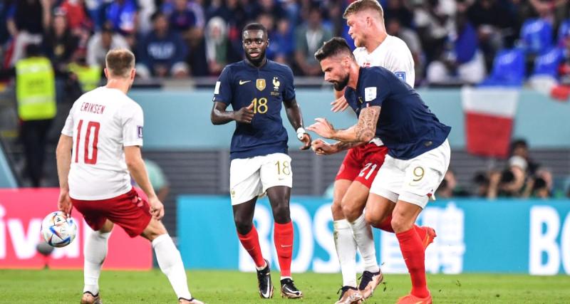  - Pas de but entre la France et le Danemark à la pause