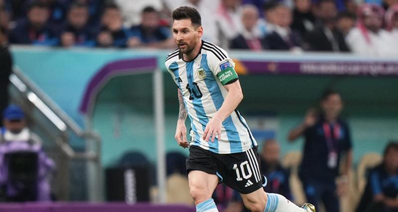  - Argentine - Mexique : le soulagement de Messi après la victoire