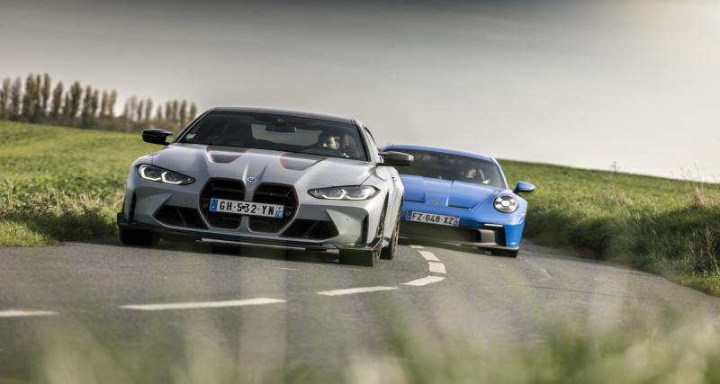  - BMW M4 CSL vs Porsche 911 GT3 : des chiffres et des lettres – VIDEO