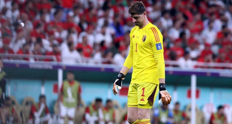  - Belgique - Maroc : Courtois s'emporte avec un violent geste de rage après la défaite (VIDEO)