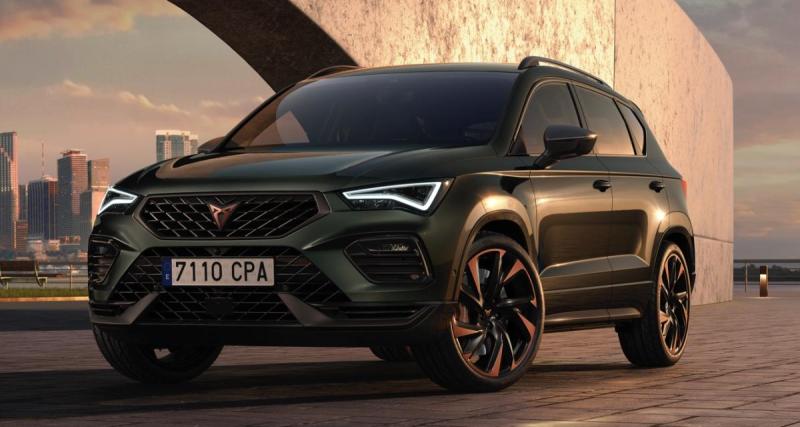  - Cupra Ateca Tribe Edition (2022) : le SUV sportif de 300 chevaux s’offre une livrée exclusive