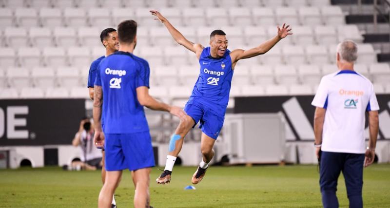  - Équipe de France : la bonne humeur règne à l'entraînement des Bleus