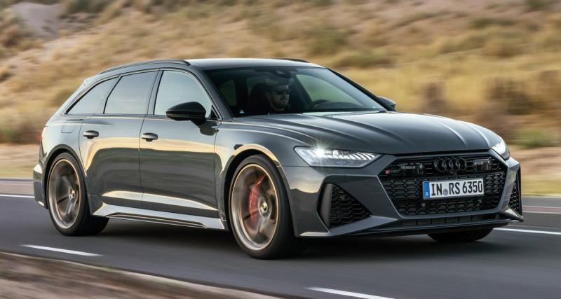  - Audi RS 6 Avant Performance (2023) : la sportive gagne 30 chevaux et dépasse les 300 km/h