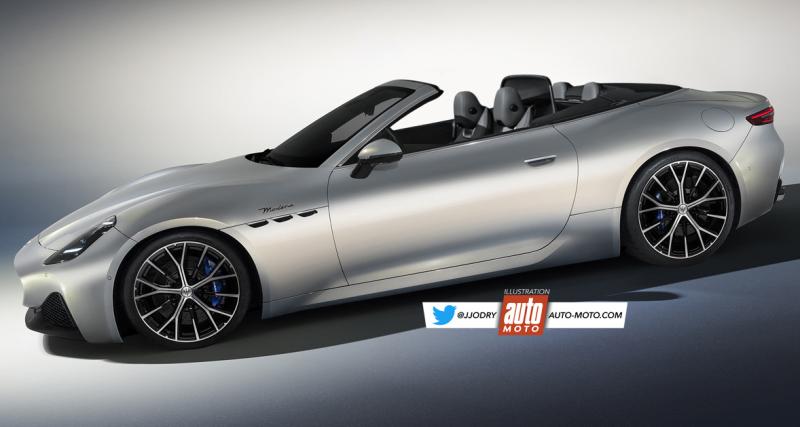  - Maserati GranCabrio (2023) : une nouvelle génération aussi bien thermique que 100% électrique