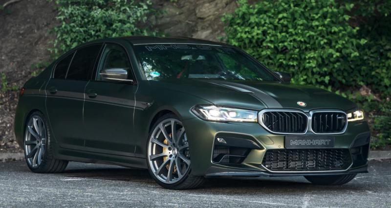  - Manhart MH5 GTR (2022) : la BMW M5 CS gagne en puissance avec cette version préparée