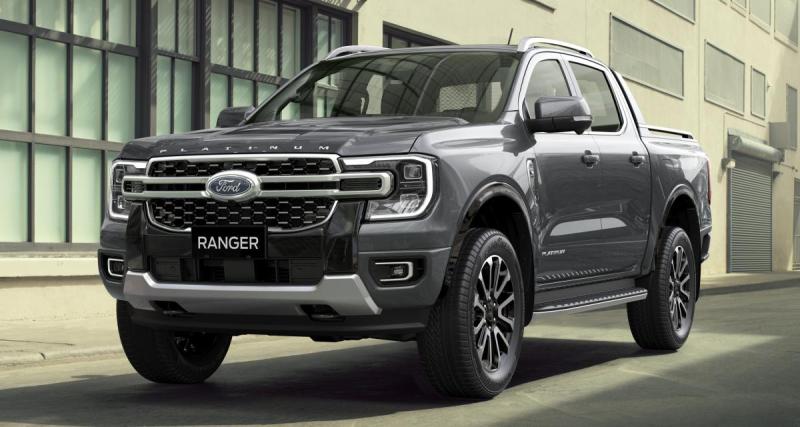  - Ford Ranger Platinum (2023) : le pick-up diesel s’embourgeoise avec cette édition