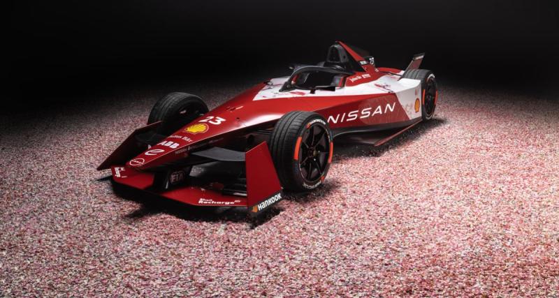  - Formule E : Nissan présente sa voiture « fleurs de cerisiers »