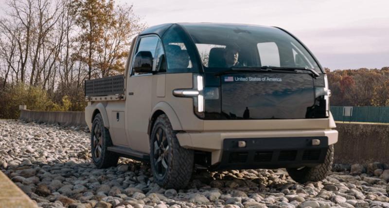  - Le constructeur Canoo dévoile le LTV, un pick-up électrique développé pour l’armée américaine