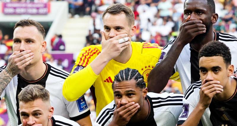  - Allemagne : main sur la bouche, une TV qatarienne chambre les Allemands après leur élimination