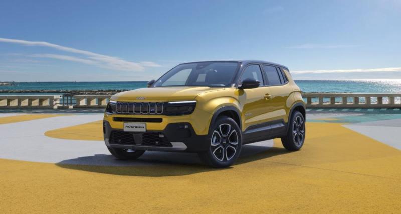  - Jeep Avenger : commandes ouvertes