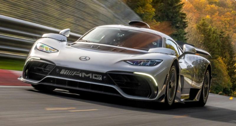  - La Mercedes AMG One dévore les records de piste