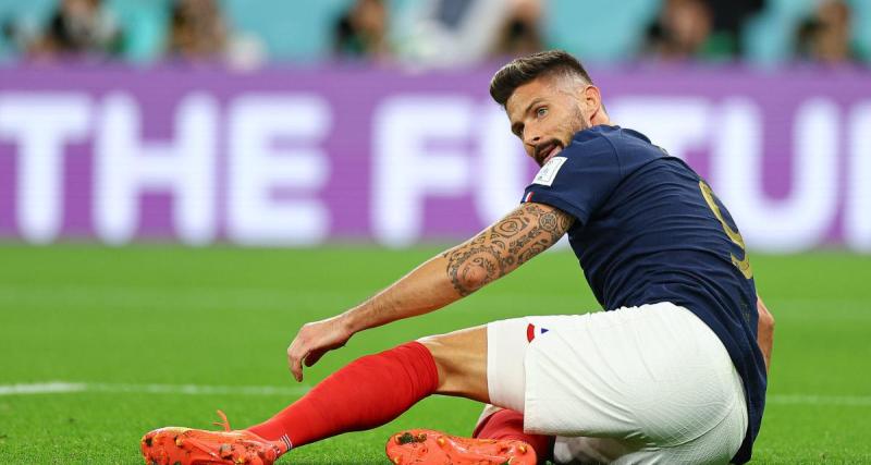  - France - Pologne : petit pépin pour Giroud, contraint de sortir