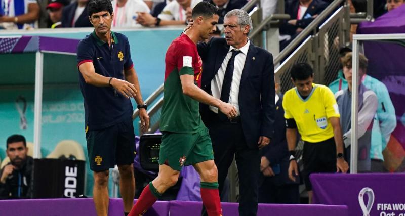  - Portugal : Fernando Santos allume Cristiano Ronaldo avant le huitième de finale