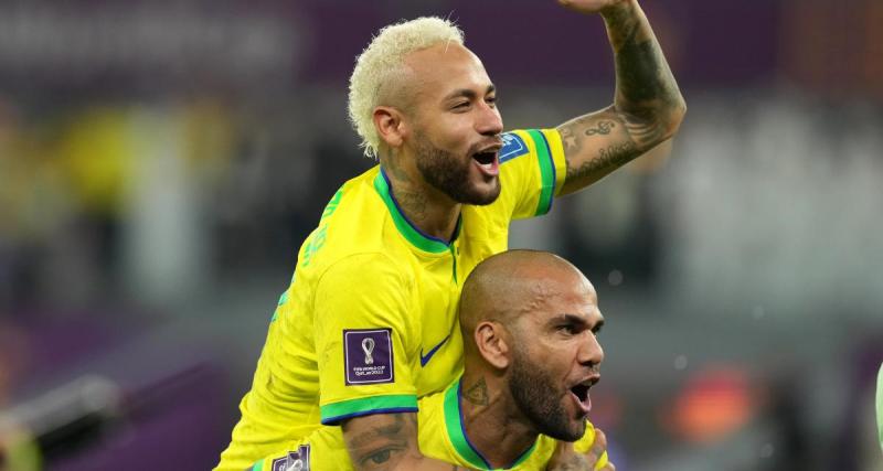  - La réaction de Neymar après la rencontre contre la Corée du Sud