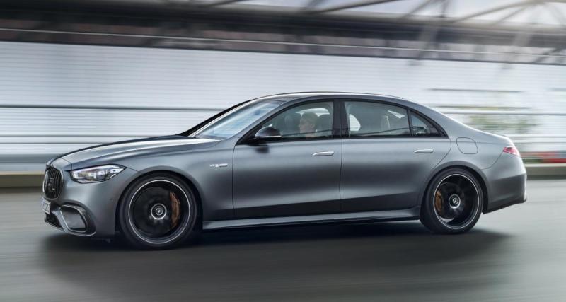  - Mercedes-AMG S 63 E Performance (2023) : la routière devient hybride rechargeable dans cette version sportive