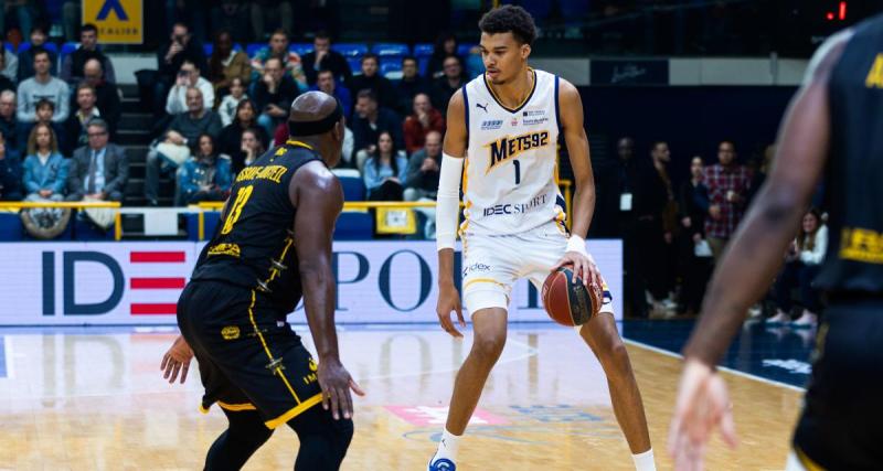  - Basket : l’Asvel s’enfonce en championnat, les Mets de Wembanyama stoppés