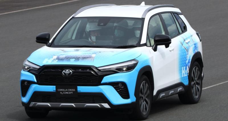  - Toyota Corolla Cross H2 Concept (2022) : le SUV compact se décline dans une version hydrogène