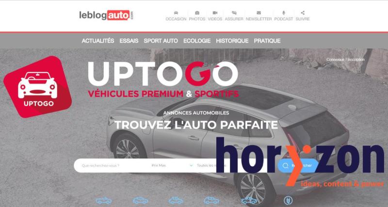  - Occasions autos : UpToGo et Horyzon unissent leurs forces