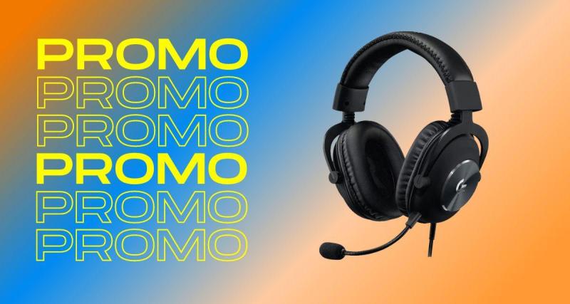  - Le casque Logitech G PRO X en grosse promo chez ce géant du web