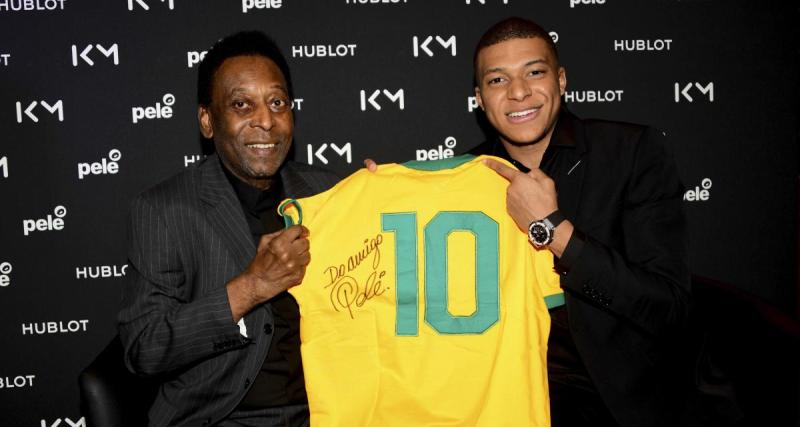  - PSG : la légende Pelé répond et félicite Kylian Mbappé 