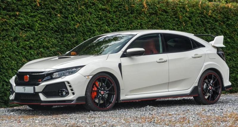  - L’ancienne Honda Civic Type R GT de Max Verstappen est à vendre, elle est dédicacée par le double champion du monde de F1