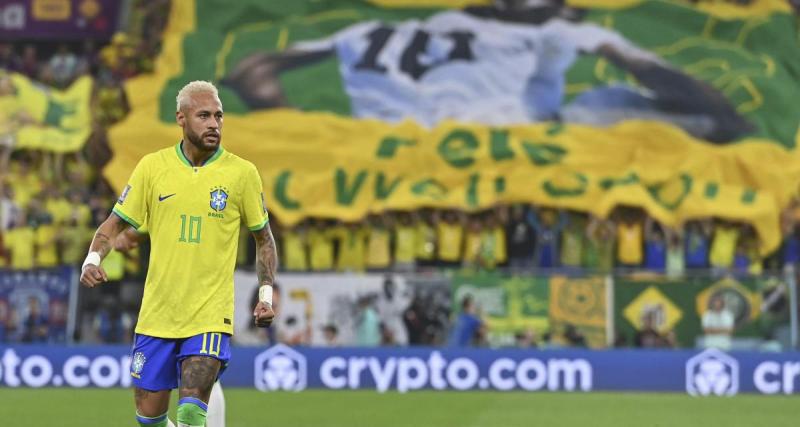  - Brésil : le message fort de Pelé pour Neymar après son record et l'élimination