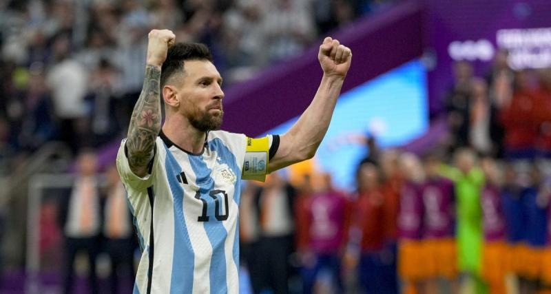  - PSG : Lionel Messi très remonté contre l'arbitrage lors de Pays - Bas - Argentine